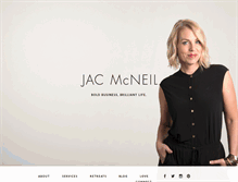 Tablet Screenshot of jacmcneil.com